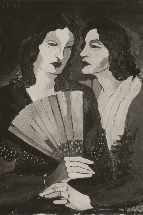 František Kaláb, Přítelkyně, 1931, olej, 90 x 75 cm